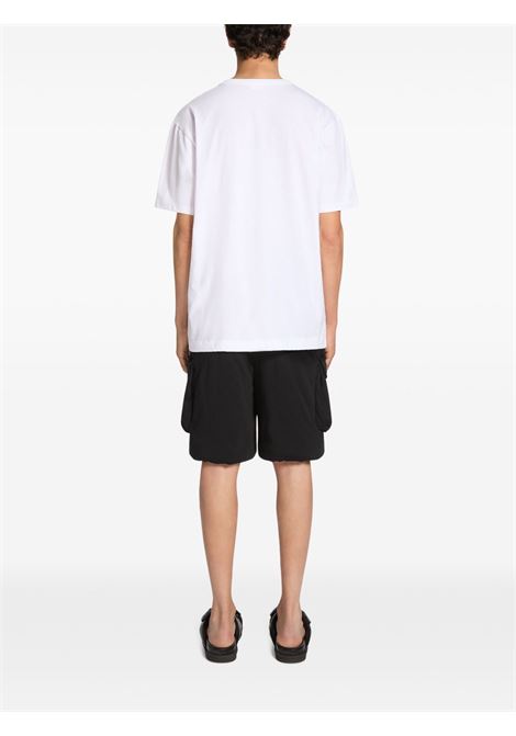 T-shirt con stampa in bianco Dries van noten - uomo DRIES VAN NOTEN | 2510211091600001